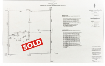 SOLD - 72.9 Deeded Acres in Roseland Twp, Kandiyohi Co